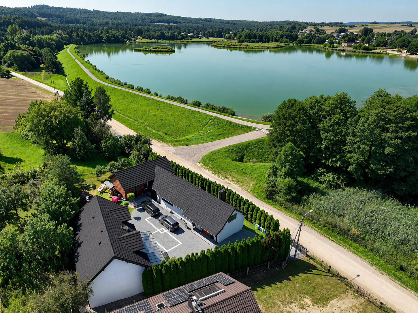 Widok z drona